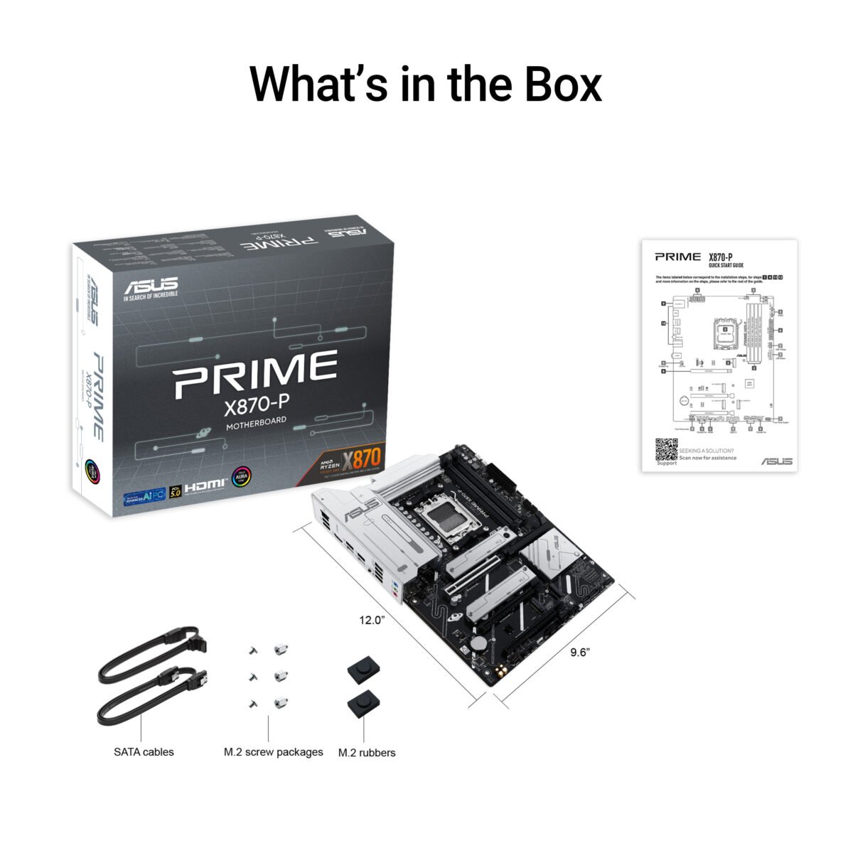 Motherboard ASUS PRIME X870-P AMD X870 Socket AM5 ATX - Image 6