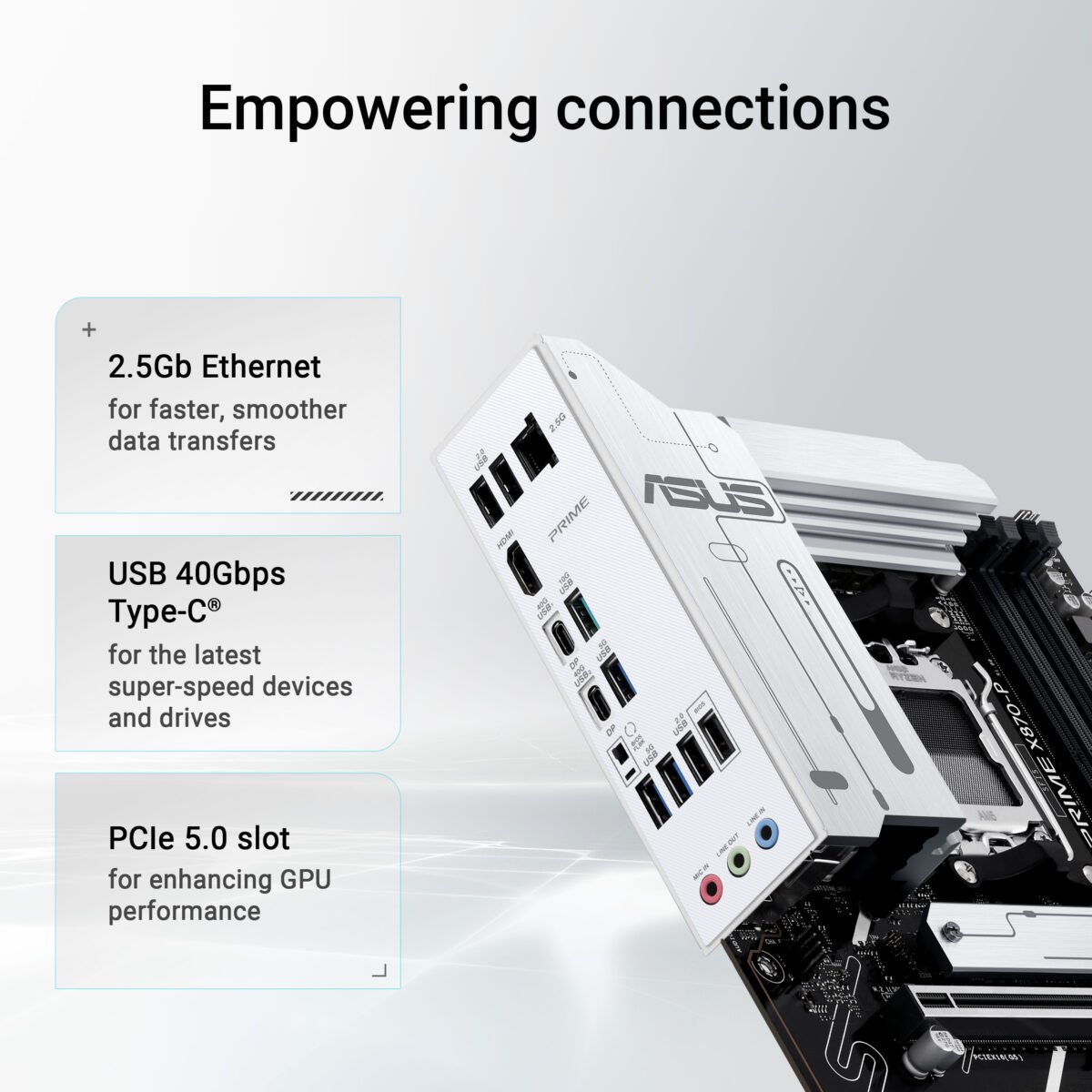Motherboard ASUS PRIME X870-P AMD X870 Socket AM5 ATX - Image 5