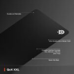 Tapete de Rato (Mousepad) SteelSeries QcK XXL Preto - Image 6