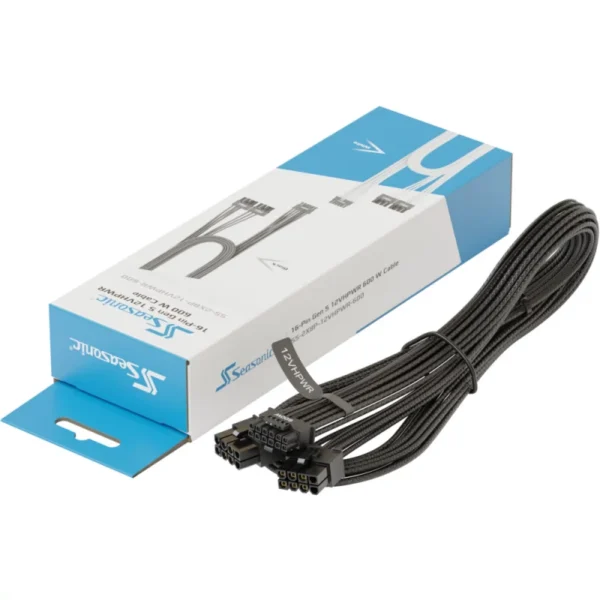 Cabo Seasonic 12VHPWR PCIe 5.0 Preto