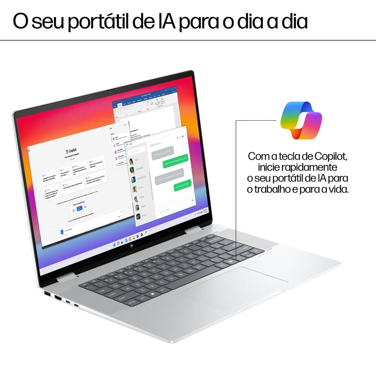 Portátil HP Envy X360 16-ac0002np 16'' WUXGA Ultra 7 155U 16GB 1TB W11H - Image 6
