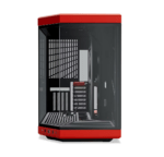 Caixa ATX Hyte Y70 Vidro Temperado Preto/Vermelho - Image 4