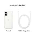 Smartphone Apple iPhone 16 6.1" 128GB Branco - Image 2