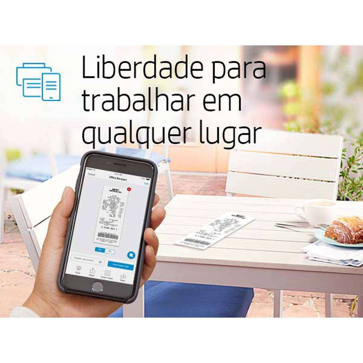 Impressora Jato de Tinta HP Smart Tank Plus 555 Multifunções - Image 2