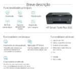 Impressora Jato de Tinta HP Smart Tank Plus 555 Multifunções - Image 3