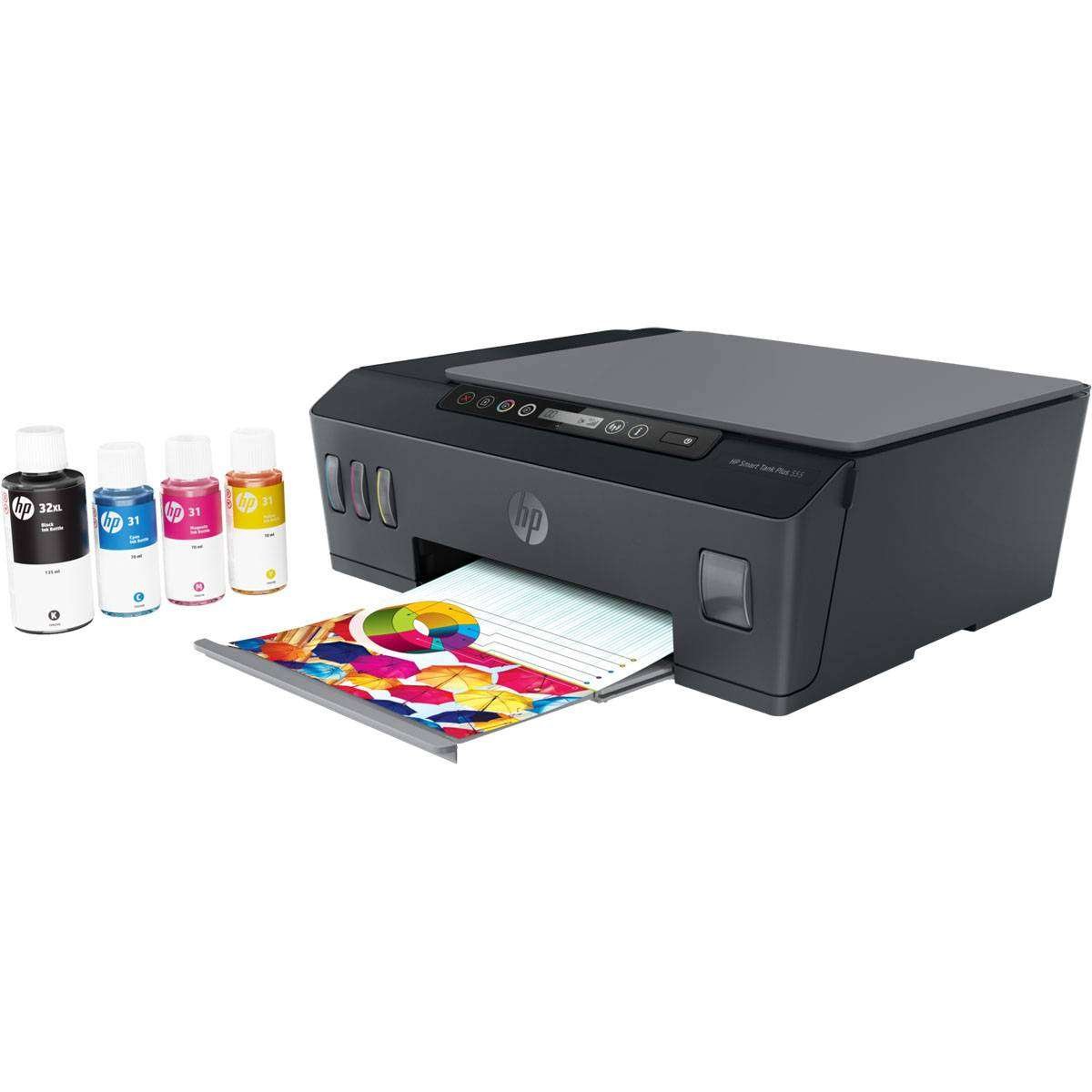 Impressora Jato de Tinta HP Smart Tank Plus 555 Multifunções - Image 5