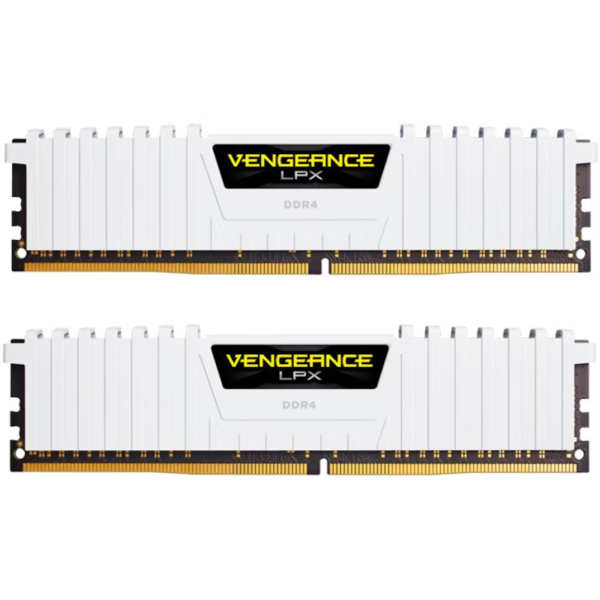 Memória RAM Corsair Vengeance LPX 16GB (2x8GB) DDR4 3200Mhz CL16 Branca