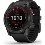 Smartwatch Garmin Fenix 7X 51mm Solar Edition Cinzento Ardósia c/Bracelete Preta