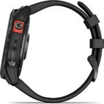 Smartwatch Garmin Fenix 7X 51mm Solar Edition Cinzento Ardósia c/Bracelete Preta - Image 2