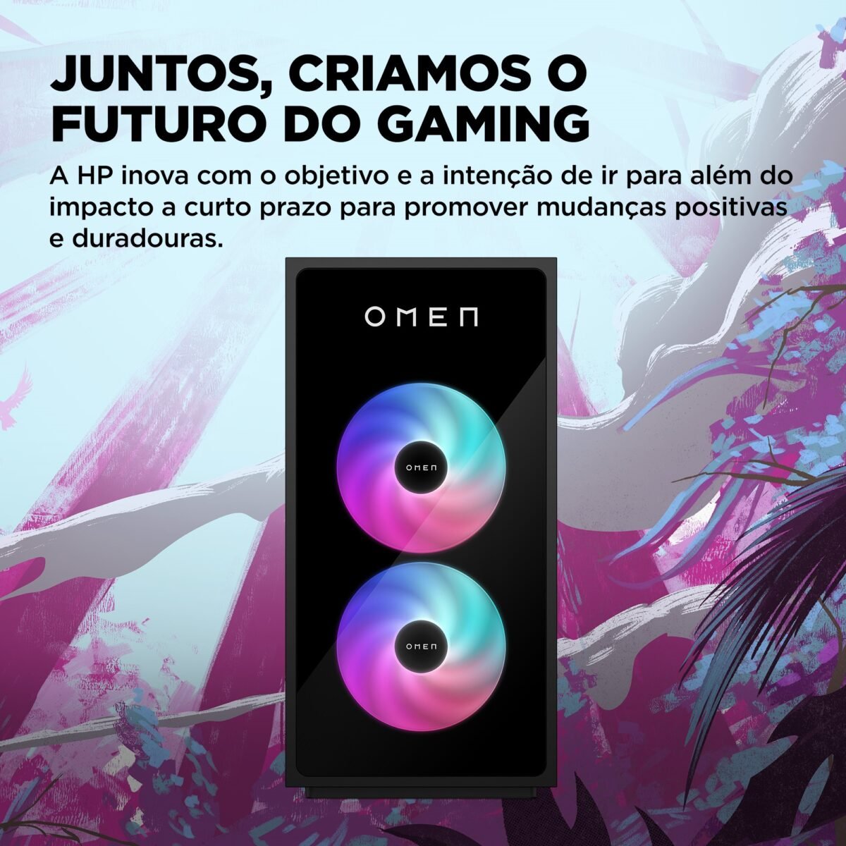 Computador Gaming HP OMEN 35L GT16-0006np R7 8700G 16GB 1TB RTX 4060 W11H - Image 2
