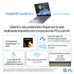 Portátil HP OmniBook X 14-fe0002np Copilot AI 14" Touch 2.2 K Snapdragon X Elite 32GB 1TB W11H - Image 8
