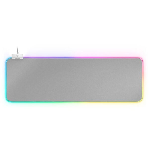 Tapete de Rato (Mousepad) Mars Gaming RGB MMPRGB2 XXL Silver