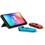 Consola Nintendo Switch (versão OLED) Azul Néon/Vermelho Néon - Image 2