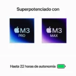 Apple Macbook Pro Apple M3 Pro 12 Núcleos 18GB 512GB GPU 18 Núcleos 16" Preto Espacial - Image 3