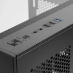 Caixa Micro-ATX Mars Gaming MC-3CM Vidro Temperado Triplo e Duas Câmaras Preta - Image 3