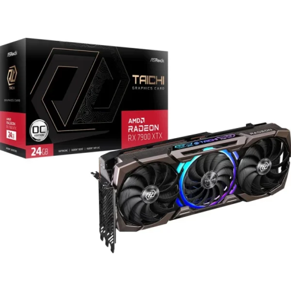 Placa Gráfica ASRock Radeon RX 7900 XTX Taichi OC 24GB GDDR6