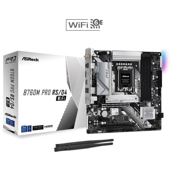 Motherboard ATX AsRock B760 Pro RS/D4 WiFi Skt 1700