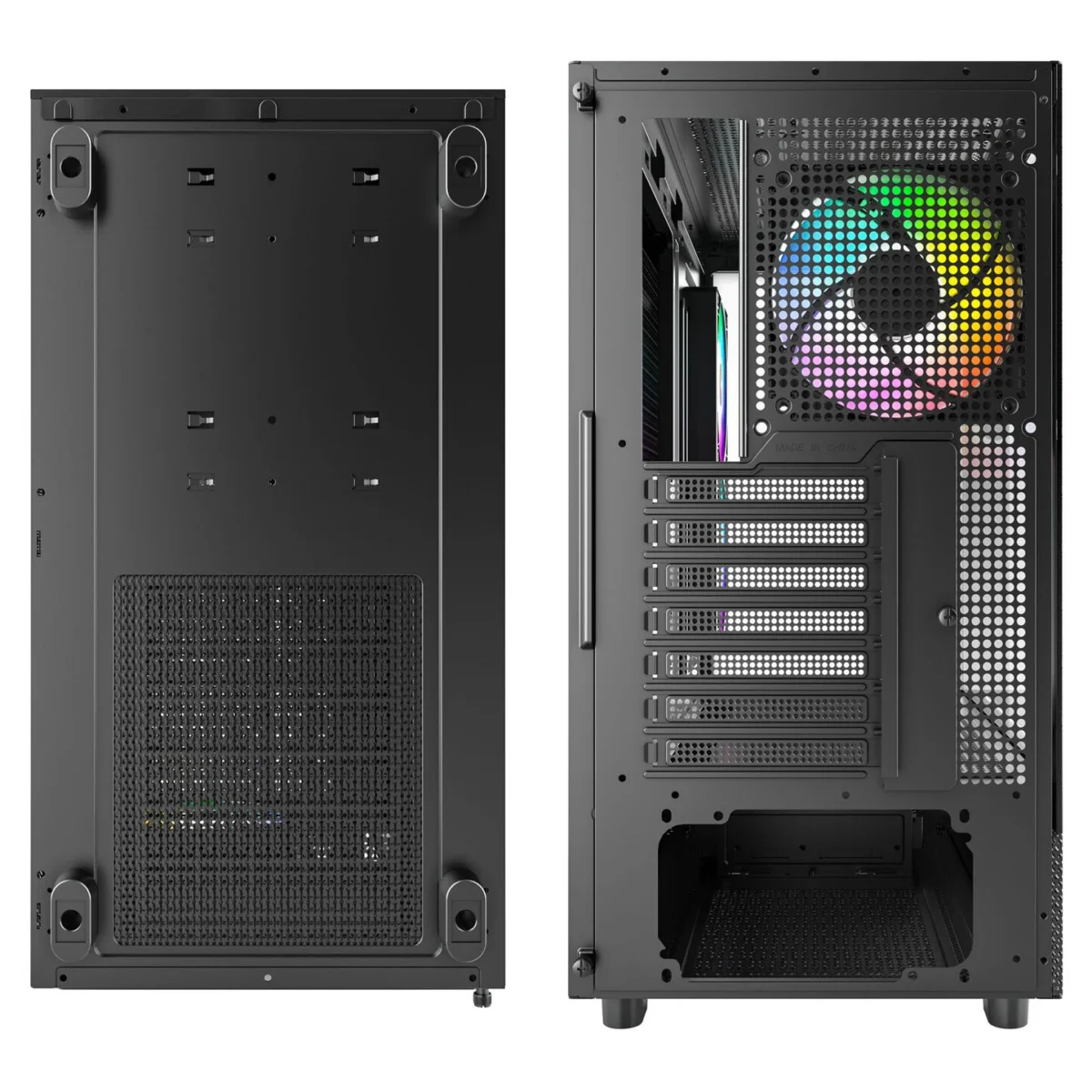 Caixa Montech ATX XR Mid TowerTempered Glass Preto - Image 2