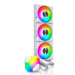 Water Cooler CPU Montech HyperFlow ARGB 360mm Branco - Image 4