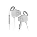 Auriculares Mars Gaming MIHX In-Ear Dual Driver Haptic Sense Jack 3.5mm Brancos - Image 3
