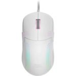 Rato Óptico Mars Gaming MMPRO RGB 32000DPI Branco