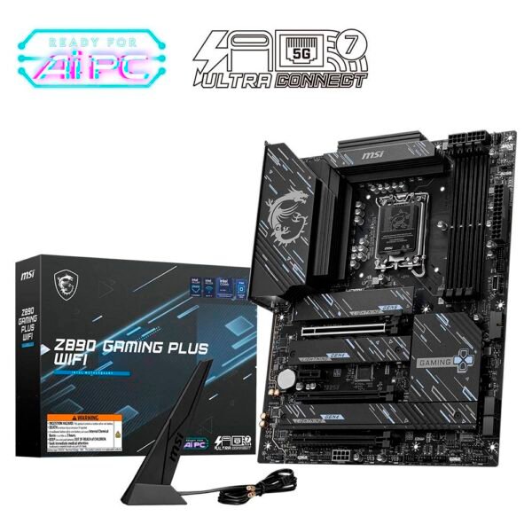 Motherboard ATX MSI Z890 Gaming Plus WiFi Skt1851