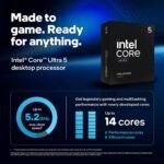 Processador Intel Ultra 5 245K 14-Core (4.2Ghz/5.2Ghz) Skt 1851 - Image 4