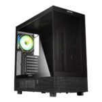 Caixa Abysm Danube Sava H400 ARGB Preta (ATX) (Vidro Temperado)