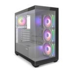 Caixa ATX Zolyd Rivexa Tempered Glass ARGB Preta
