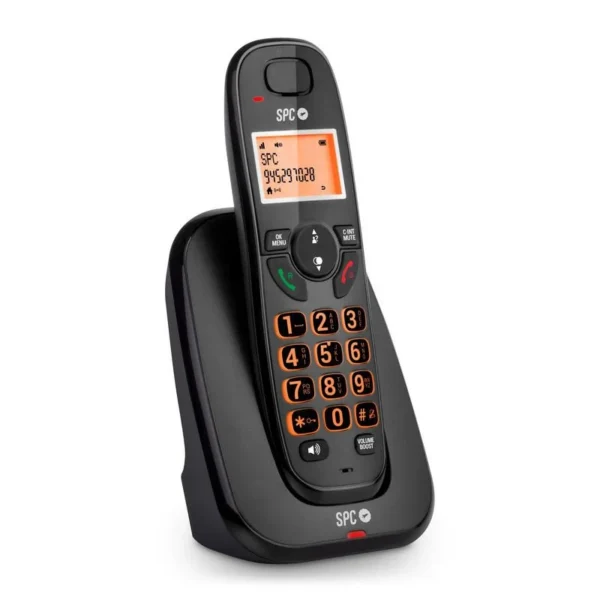 Telefone Fixo SPC Kairo Sem Fios Teclas Grandes Preto