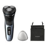 Máquina de Barbear Philips Shaver 3000 Series S3243/12 Wet & Dry Preto/Azul