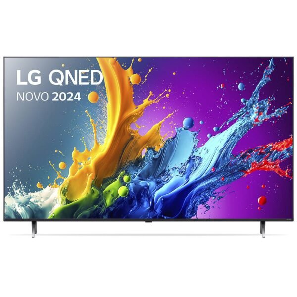 Televisão Smart TV LG Série QNED80T (2024) 43" Mini-LED 4K UHD QNED 4K