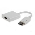 Cabo Adaptador Gembird DisplayPort para HDMI Branco