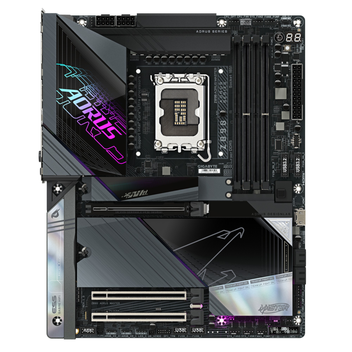 Motherboard GIGABYTE ATX Z890 AORUS MASTER Intel Z890 LGA 1851 (Socket V1) - Image 3