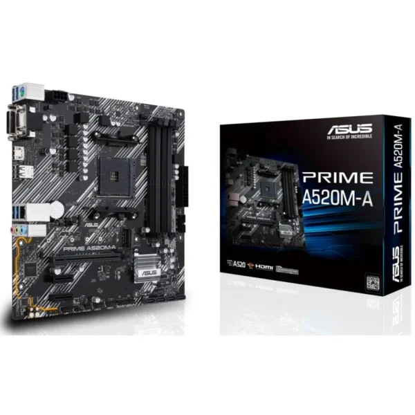 Motherboard ASUS PRIME A520M-A II/CSM AMD A520 AM4 DDR4