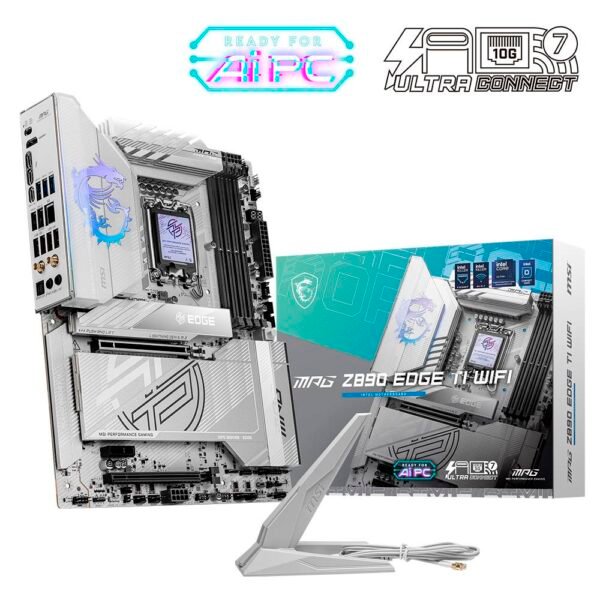 Motherboard ATX MSI MPG Z890 Edge Ti WiFi Skt1851