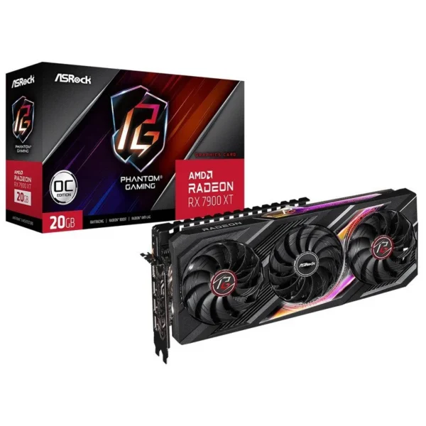 Placa Gráfica Asrock AMD Radeon RX 7900 XT Phantom Gaming OC Edition 20GB GDDR6