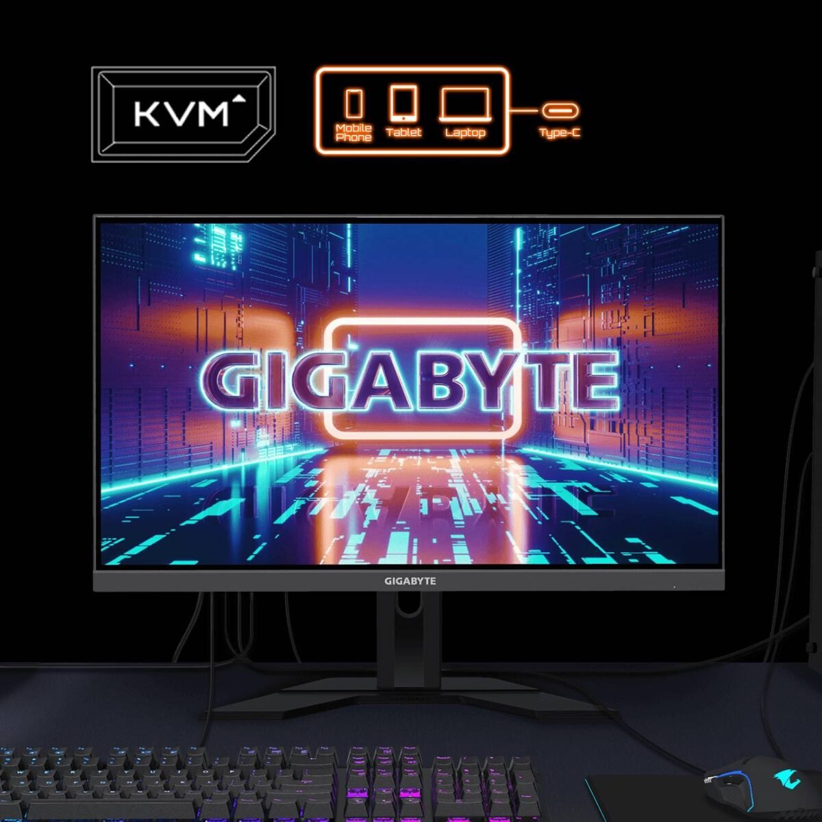 Monitor Gaming Gigabyte M27Q X 27'' QHD LED 1ms 240Hz - Image 6