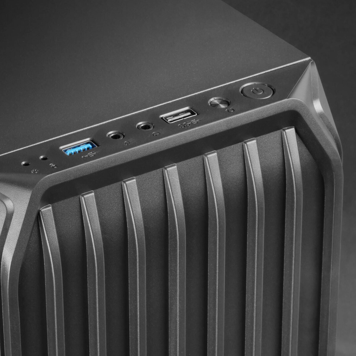 Caixa Micro-ATX Mars Gaming MC-S2 Compact Gaming RGB Preta - Image 2