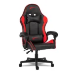 Cadeira Gaming Napofix GC1200 Monza Preta/Vermelha - Image 2