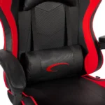 Cadeira Gaming Napofix GC1200 Monza Preta/Vermelha - Image 4