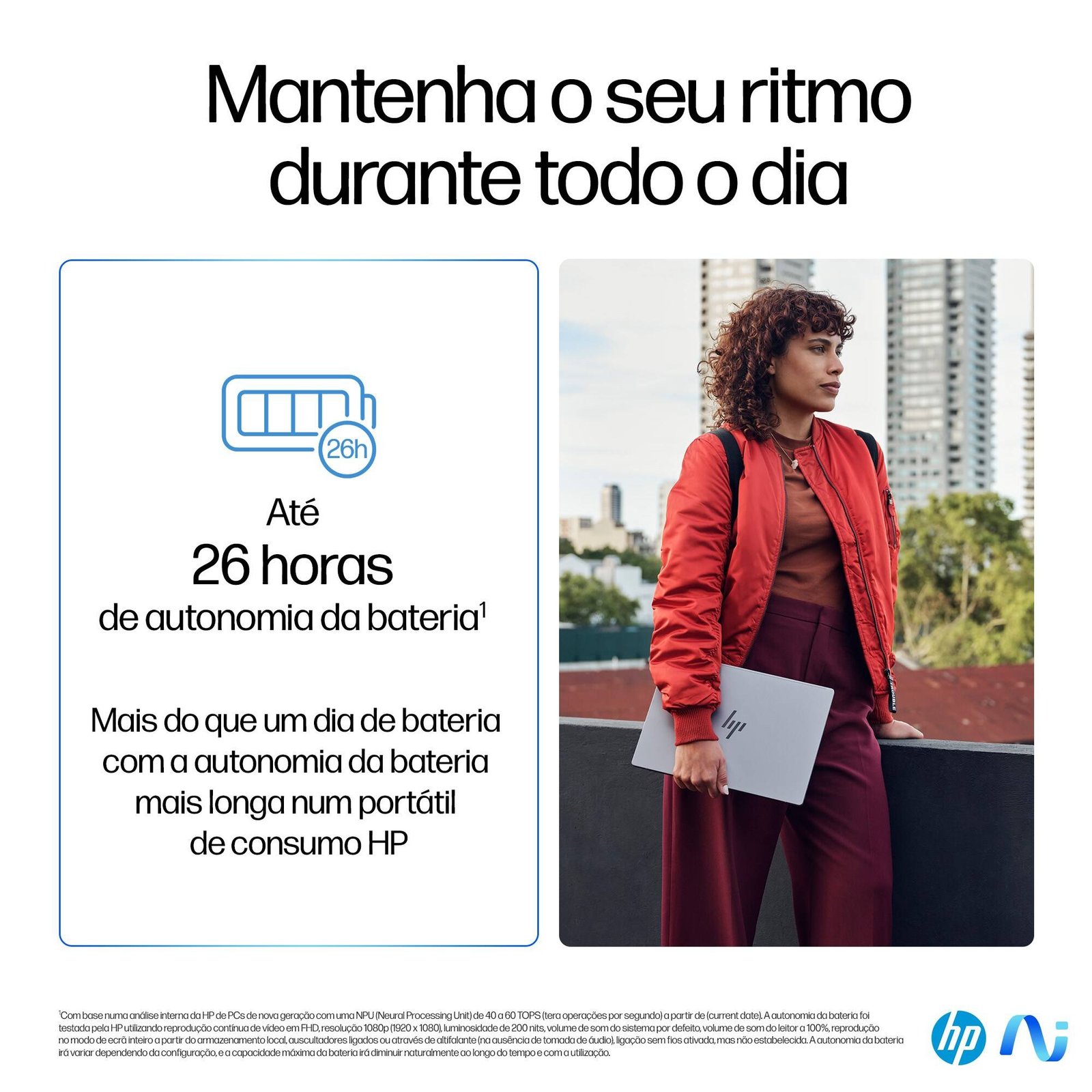 Portátil HP OmniBook X 14-fe0002np Copilot AI 14" Touch 2.2 K Snapdragon X Elite 32GB 1TB W11H - Image 2