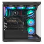 Caixa ATX Zolyd Rivexa Tempered Glass ARGB Preta - Image 2
