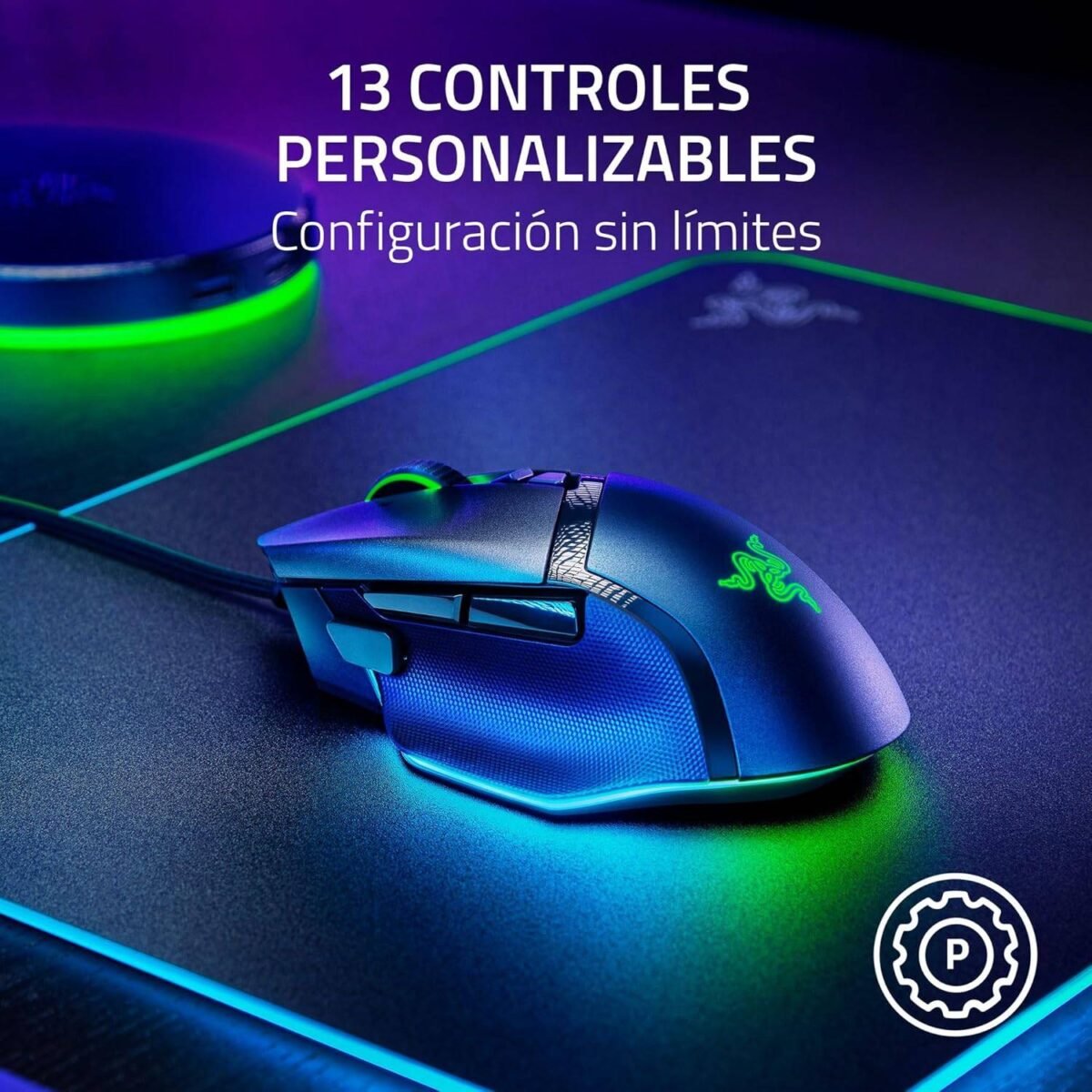 Rato Óptico Razer Basilisk V3 35K RGB 35000DPI Preto - Image 6
