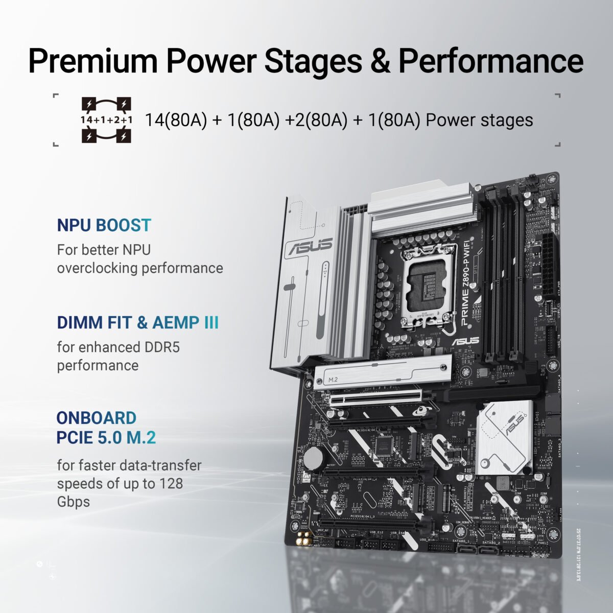 Motherboard ASUS PRIME Z890-P WIFI LGA 1851 DDR5 - Image 5