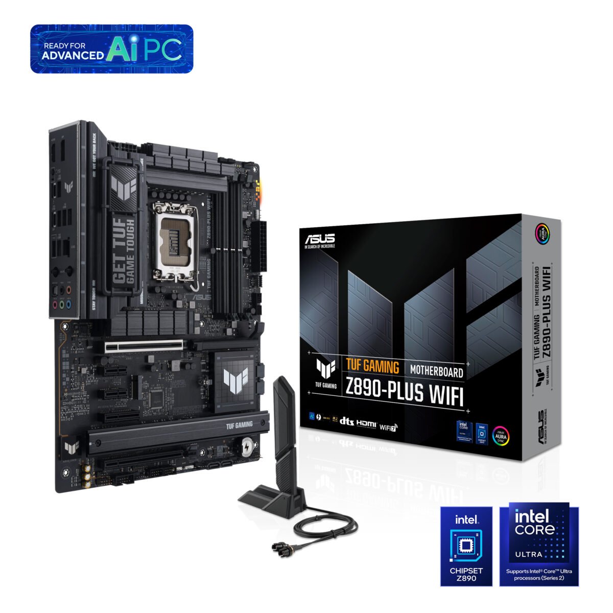 Motherboard ASUS TUF GAMING Z890-PLUS WIFI LGA 1851 DDR5 - Image 1