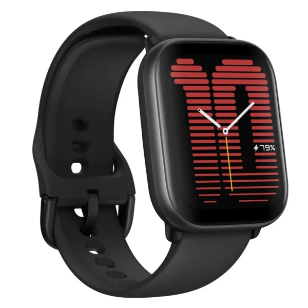 Smartwach com Bracelete de Silicone Amazfit Active AMOLED Midnight Black