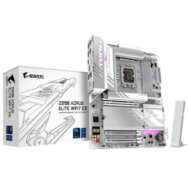 Motherboard Gigabyte ATX Z890 AORUS ELITE WIFI7 ICE LGA 1851 (Socket V1) DDR5