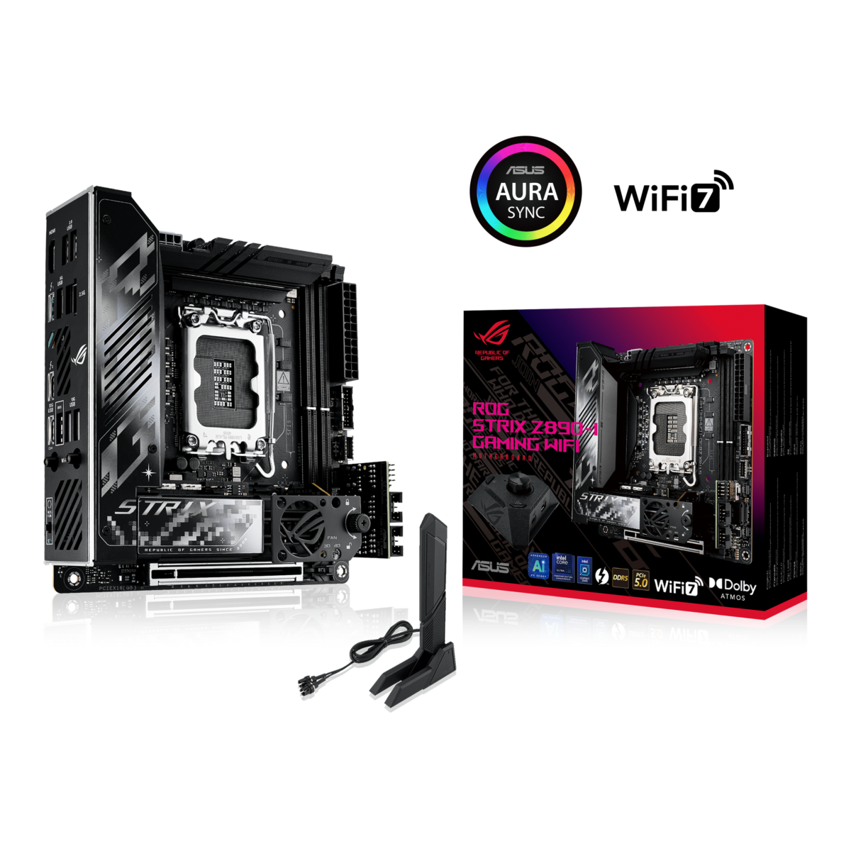 Motherboard ASUS ROG STRIX Z890-I GAMING WIFI DDR5 - Image 1