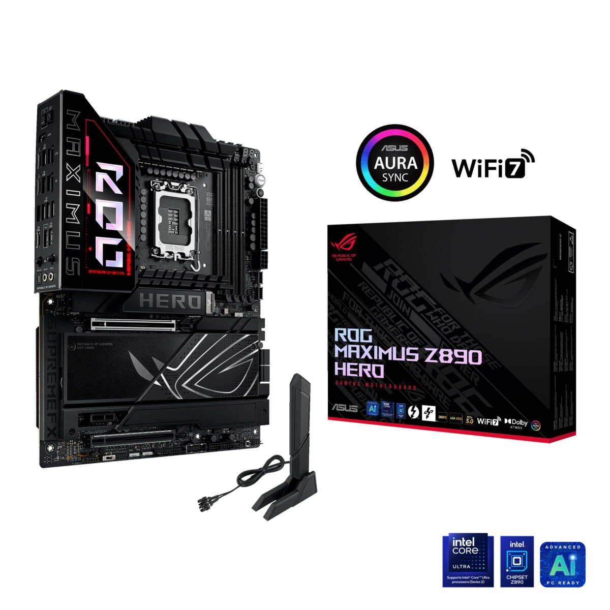 Motherboard ROG MAXIMUS Z890 HERO LGA 1851 DDR5 - Image 1